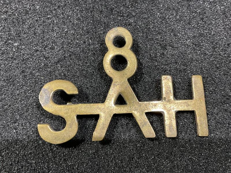 Gradia Militaria - WW1 8th S.A Horse (8 SAH) shoulder title