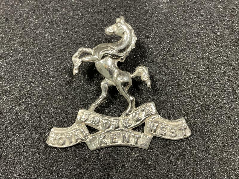Gradia Militaria - Edwardian Royal West Kent Regiment cap badge
