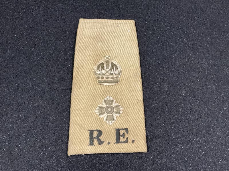 Gradia Militaria - WW2 Royal Engineers Lieutenant-colonel tropical rank slide