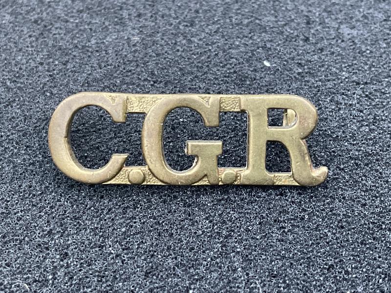 Gradia Militaria - WW1 Canadian Garrision Regiment shoulder title