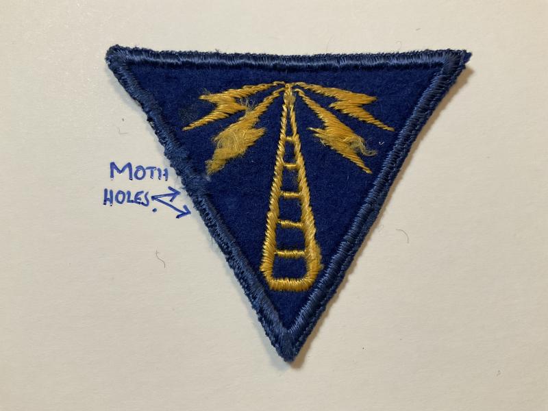 Gradia Militaria - WW2 USAAF Communications specialist british made sleeve badge