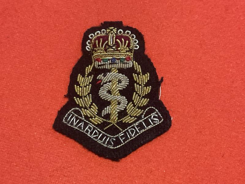 Gradia Militaria - Q/C Officer bullion R.A.M.C beret badge