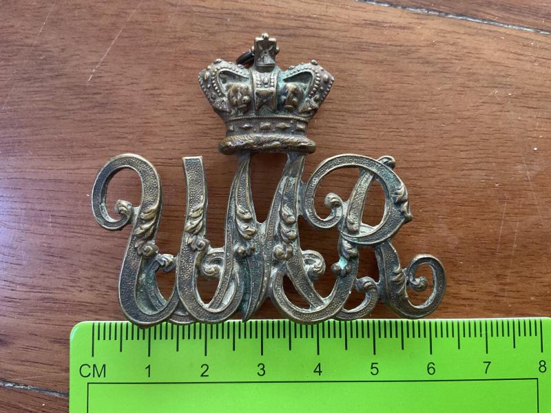 Gradia Militaria - Boer War, Umvoti Mounted Rifles, slouch hat badge