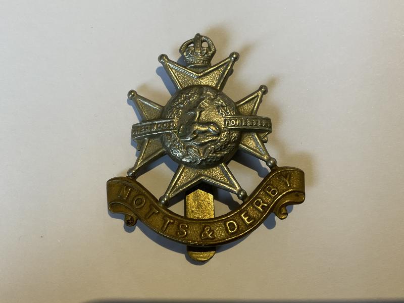 Gradia Militaria - Notts & Derby (Sherwood Foresters) cap badge