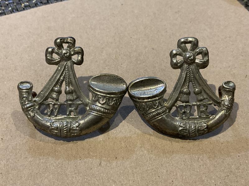 Gradia Militaria - S.A Witwatersrand Rifles collars , circa 1903-07