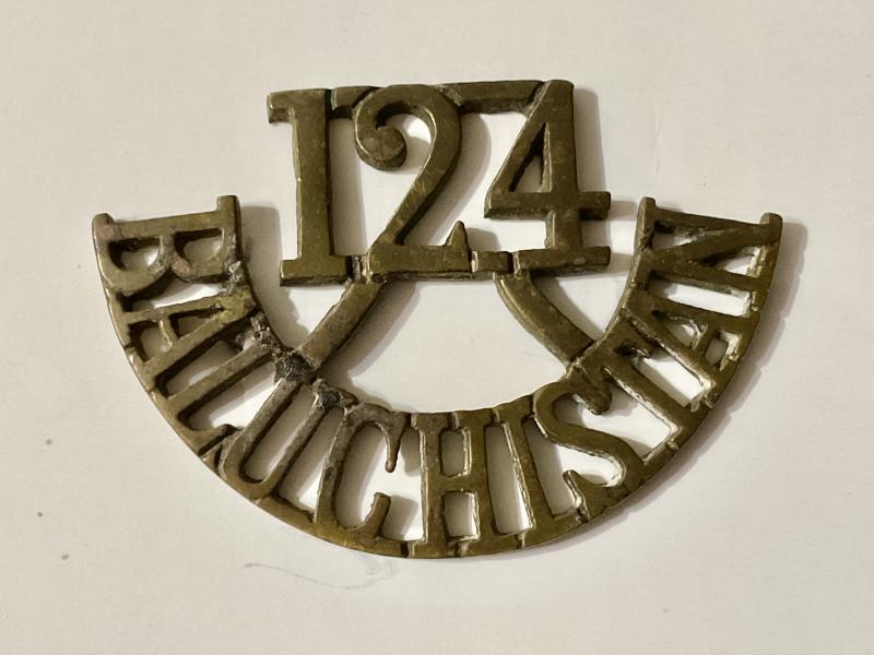 Gradia Militaria - Indian Army 124th BALUCHISTAN 1903-22 title
