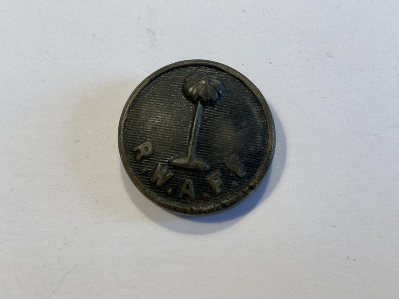 Gradia Militaria - WW2 R.W.A.F.F blackened horn 21mm button .