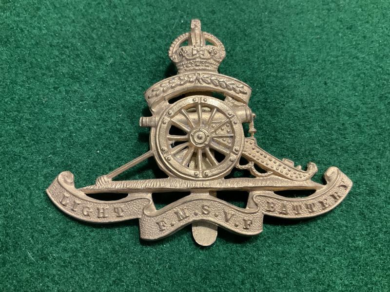 Gradia Militaria - Federation of Malay States Volunteer Forces, Light Battary cap badge
