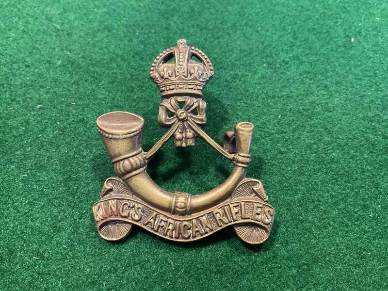Gradia Militaria - WW2 Kings African Rifles cap badge by FIRMIN LONDON.