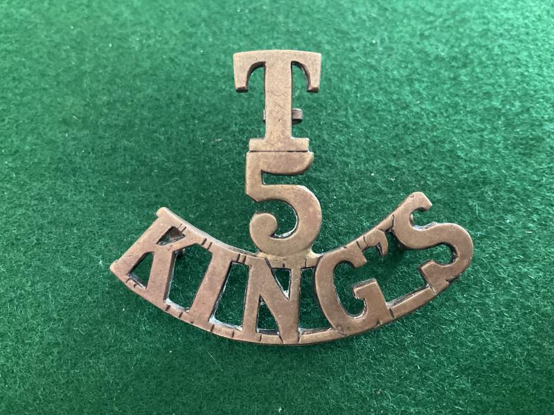 Gradia Militaria - T5 KINGS (Kings Liverpool 5th Terrotorial Bn) title