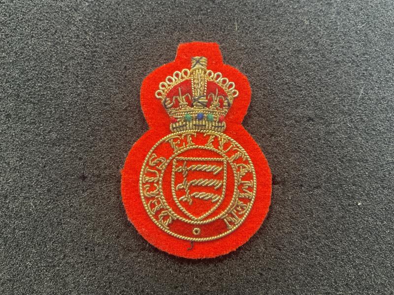 Gradia Militaria - K/C Essex Yeomanry N.C.Os bullion arm badge