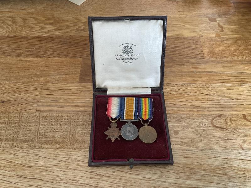 Gradia Militaria - WW1 Mons trio boxed miniature set made by Gaunt.