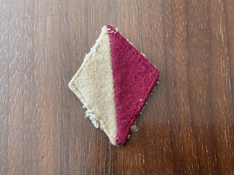 Gradia Militaria - WW2 Cheshire Regiment shoulder flash.