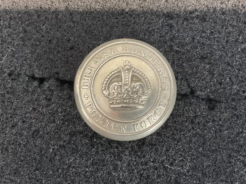 Gradia Militaria - K/C British Honduras Police button by Firmin.