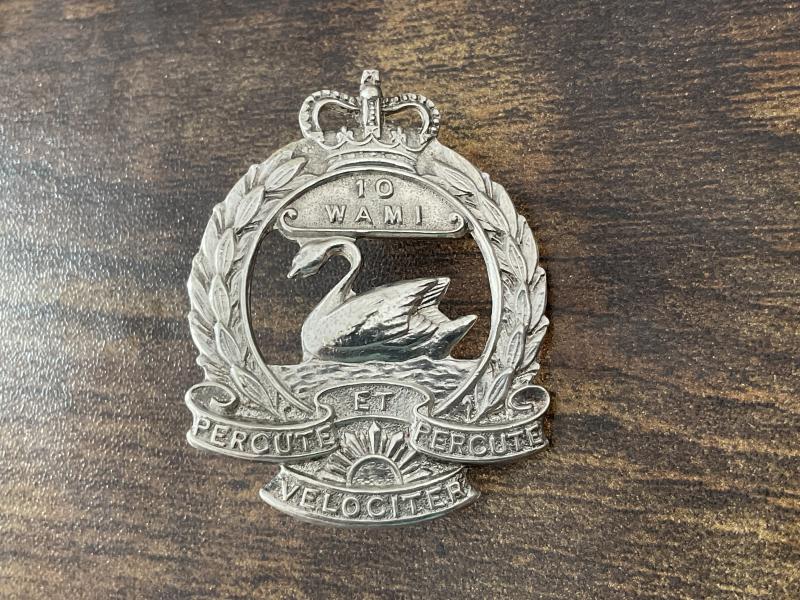 Gradia Militaria - 10th Western Australia Mounted Infantry (10th WAMI) hat badge