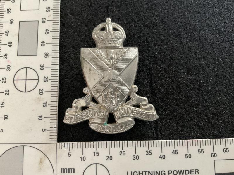 Gradia Militaria - Edinburgh University O.T.C sporran badge.