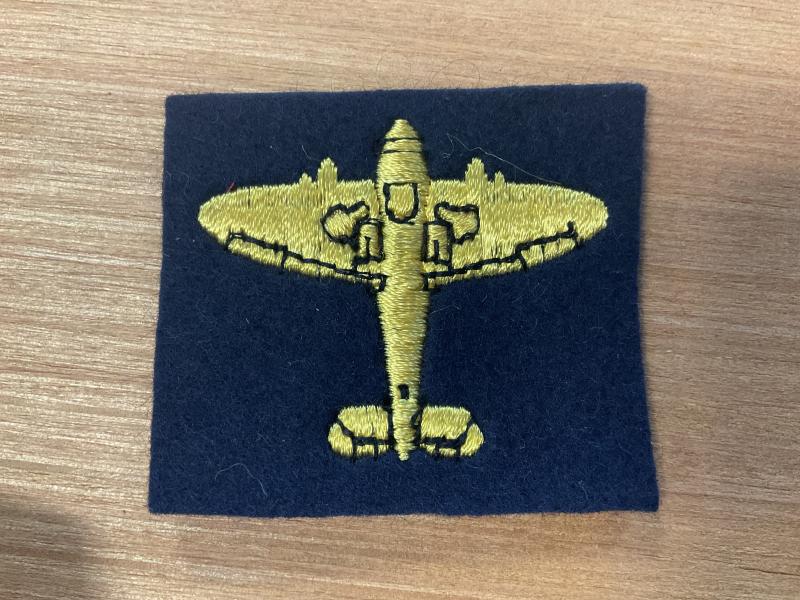 Gradia Militaria - Royal Observer Corps , gold spitfire award for 25 passes.
