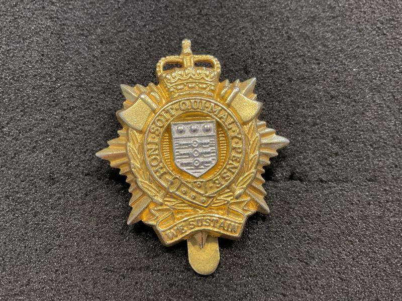 Gradia Militaria - Royal Logisics Corps (RLC) bi-metal cap badge.