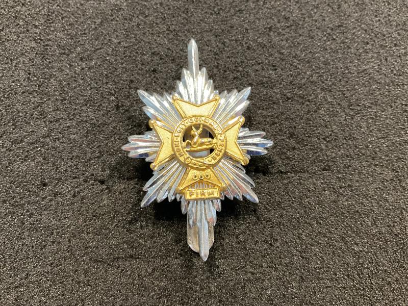 Gradia Militaria - The Worcestershire & Sherwood Foresters b/m cap badge.