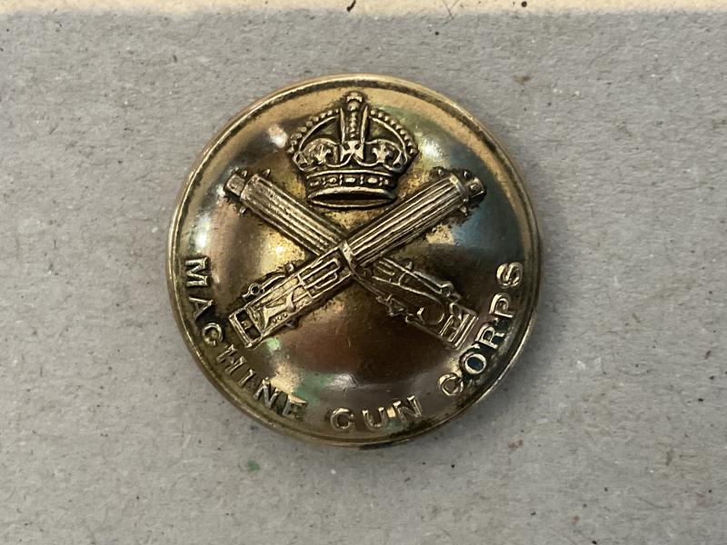 Gradia Militaria - WW1 Machine Gun Corps large button.