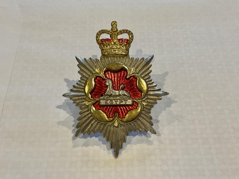 Gradia Militaria - Royal Regiment of Gloucester & Hampshire Regt 1969-70 officers cap badge