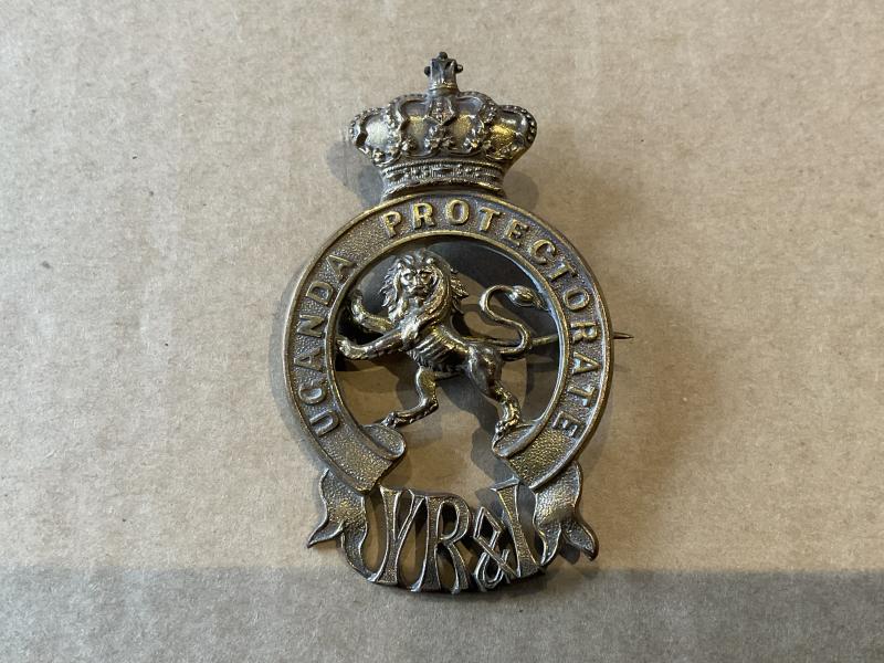 Gradia Militaria - Victorian Uganda Protectorate helmet badge