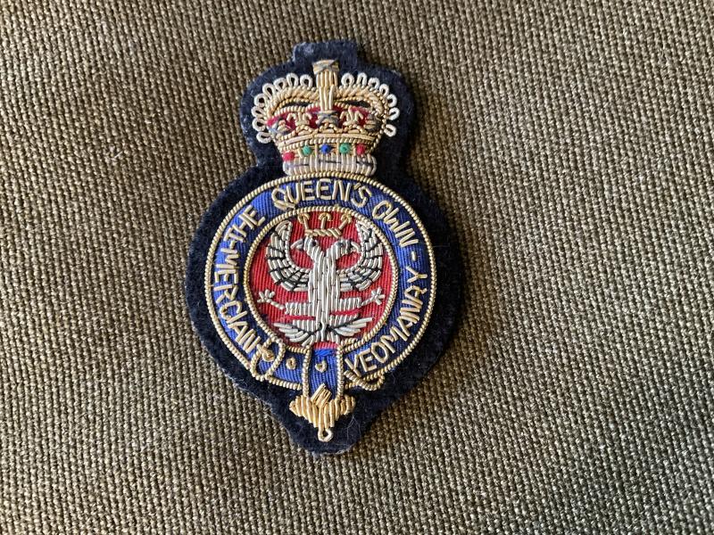 Gradia Militaria - Officers The Queen’s Own Mercian Yeomanry beret badge