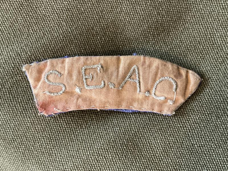 Gradia Militaria - S.E.A.C (South Eastern Area Command) shoulder title
