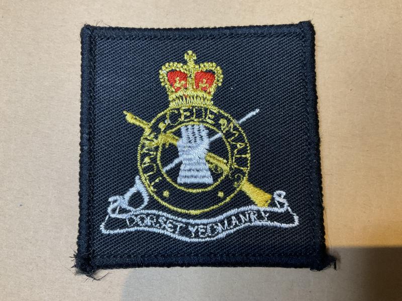Gradia Militaria - Dorset Yeomanry beret badge or T.R.F cloth badge