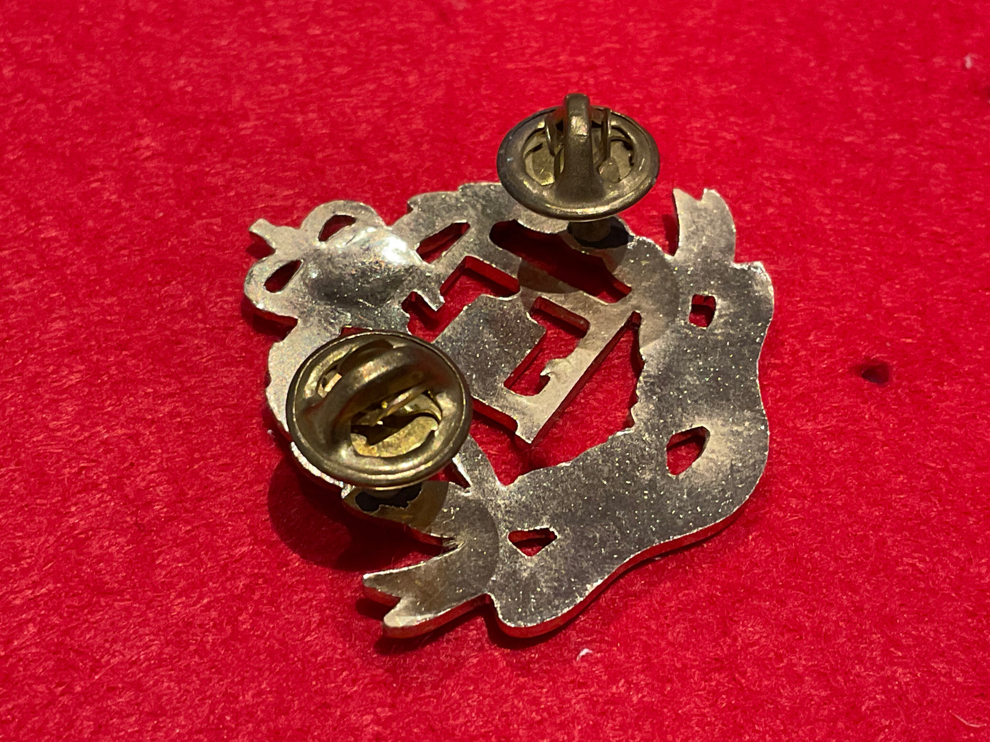 Anodised Royal N.Z Provost Corps cap badge