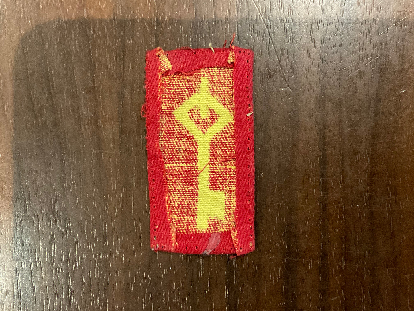 Gibraltar Garrison printed formation sign