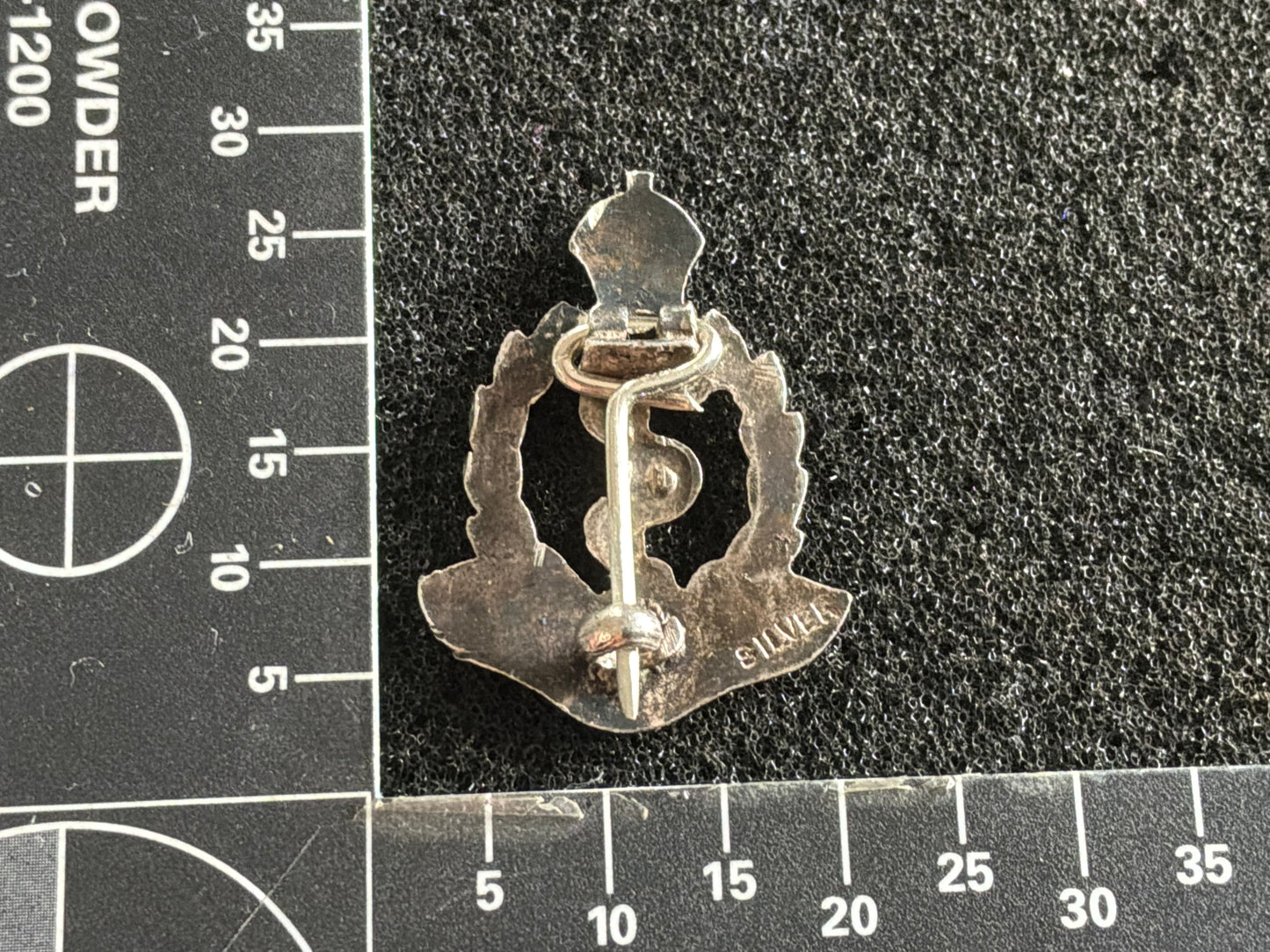 WW1/2 Royal Army Medical Corps (RAMC) silver sweetheart.