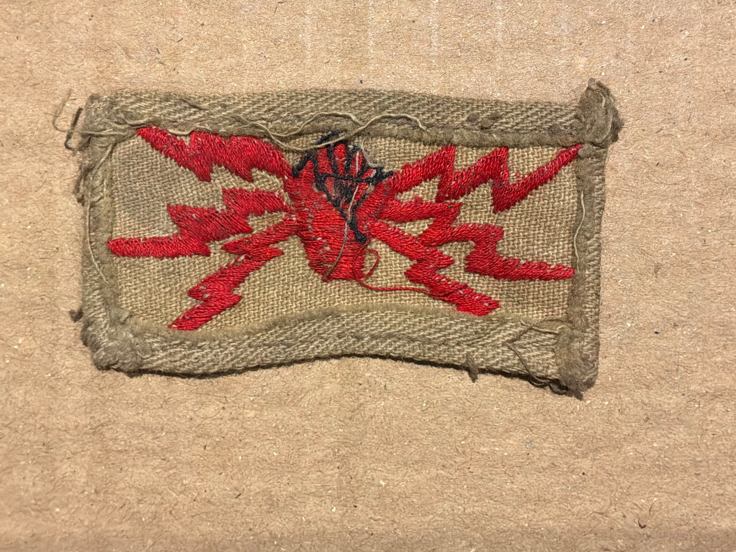 WWII RAF Radio Technician Theater-Made trade badge.