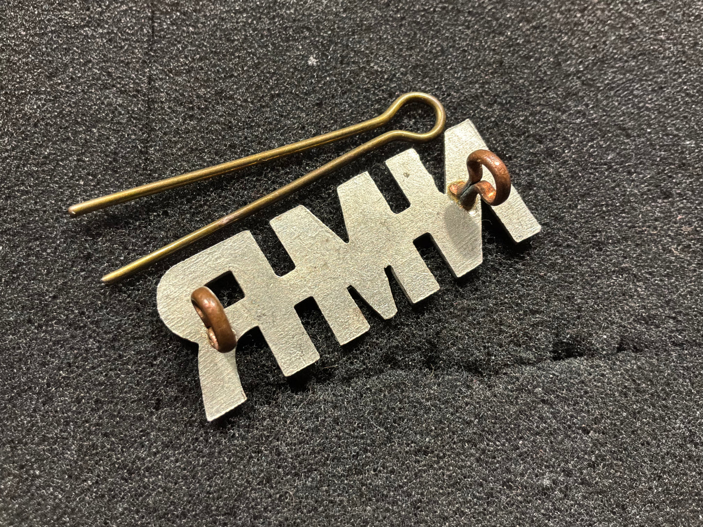 South African N.M.R (Natal Mounted Rifles) shoulder title.