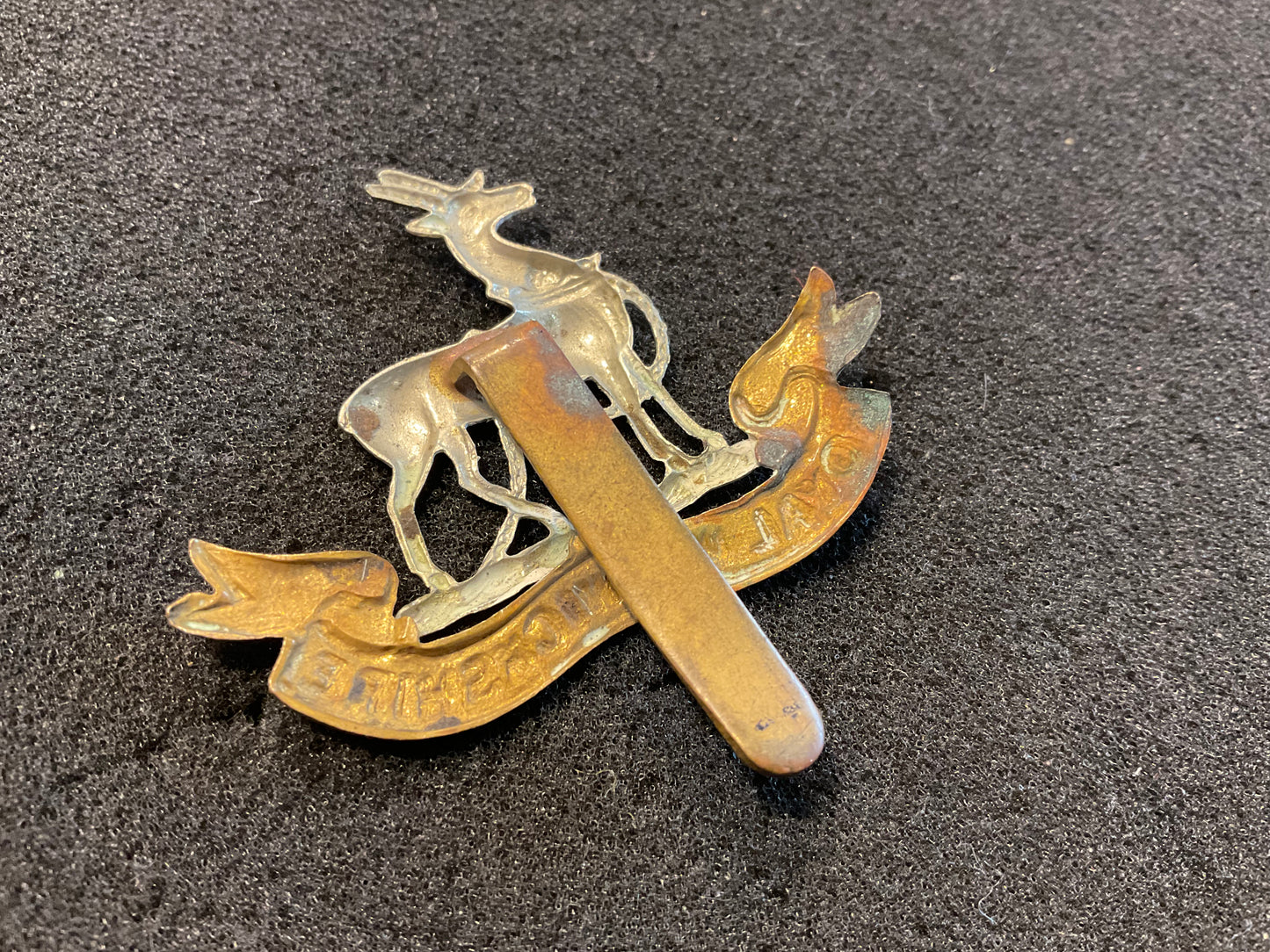 WW1/2 Royal Warwickshire Regiment cap badge.