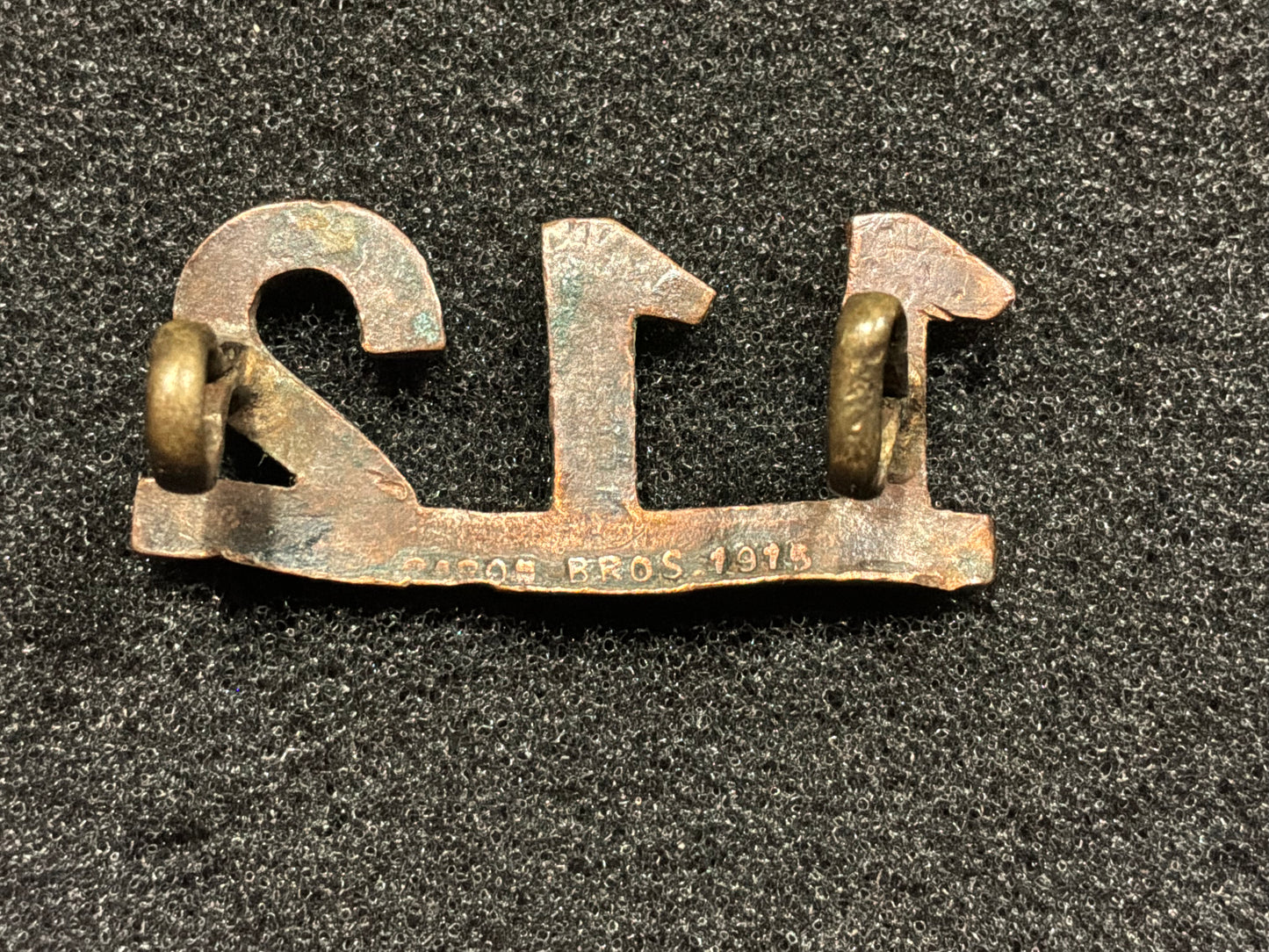 WW1 CEF 112th Inf Battalion, ‘Nova Scotia Overseas Battalion’ 1915 dated title.