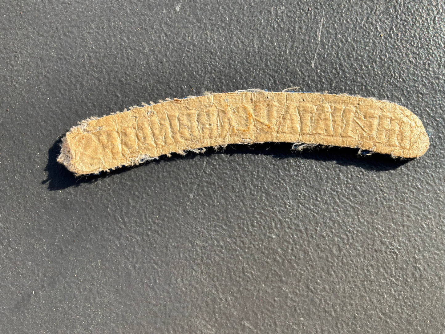 WW2 S.A THE NATAL CARABINEERS cloth shoulder title.