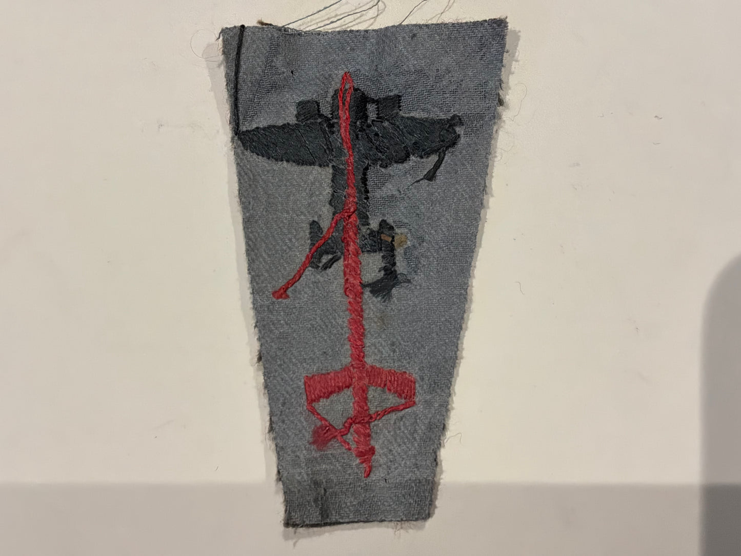 WW2 1st Anti-Aircraft cloth formation sign.