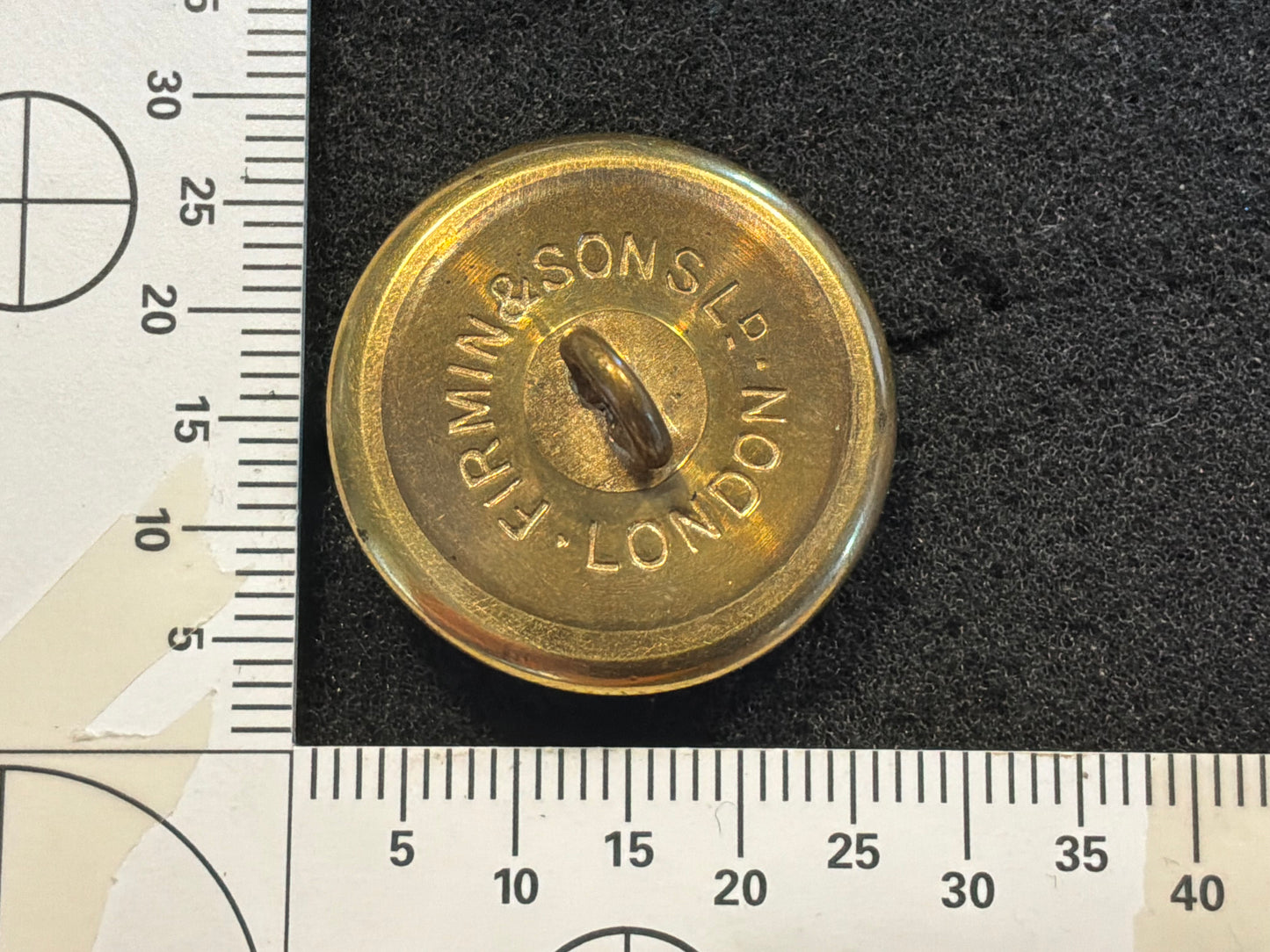 The 38th (1st Staffordshire) Regiment of Foot officers button.