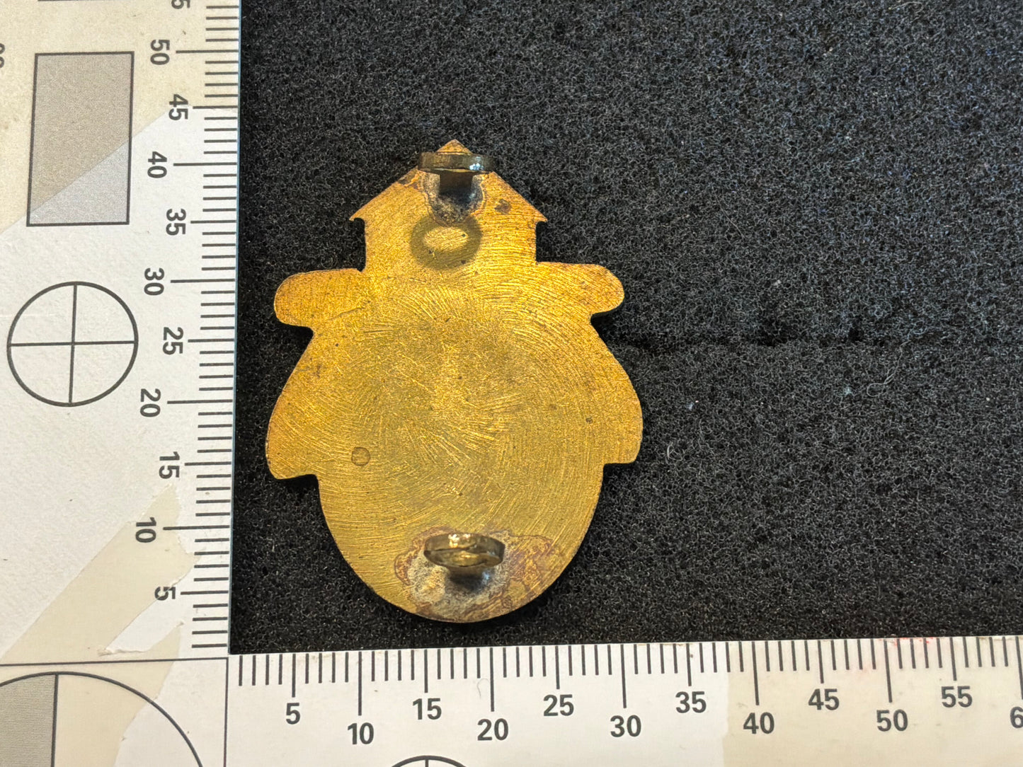 Canadian NANAIMO INDEPENDENT COY OF INFANTRY brass cap badge.
