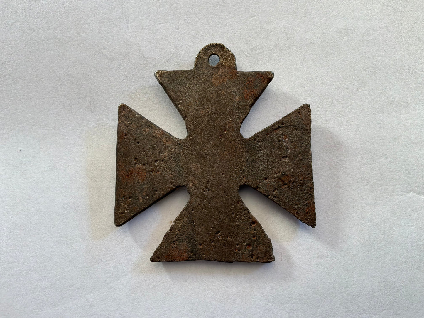 WW1 “Kultur” Cross: Allied Propaganda in medallion in shape of Iron cross.