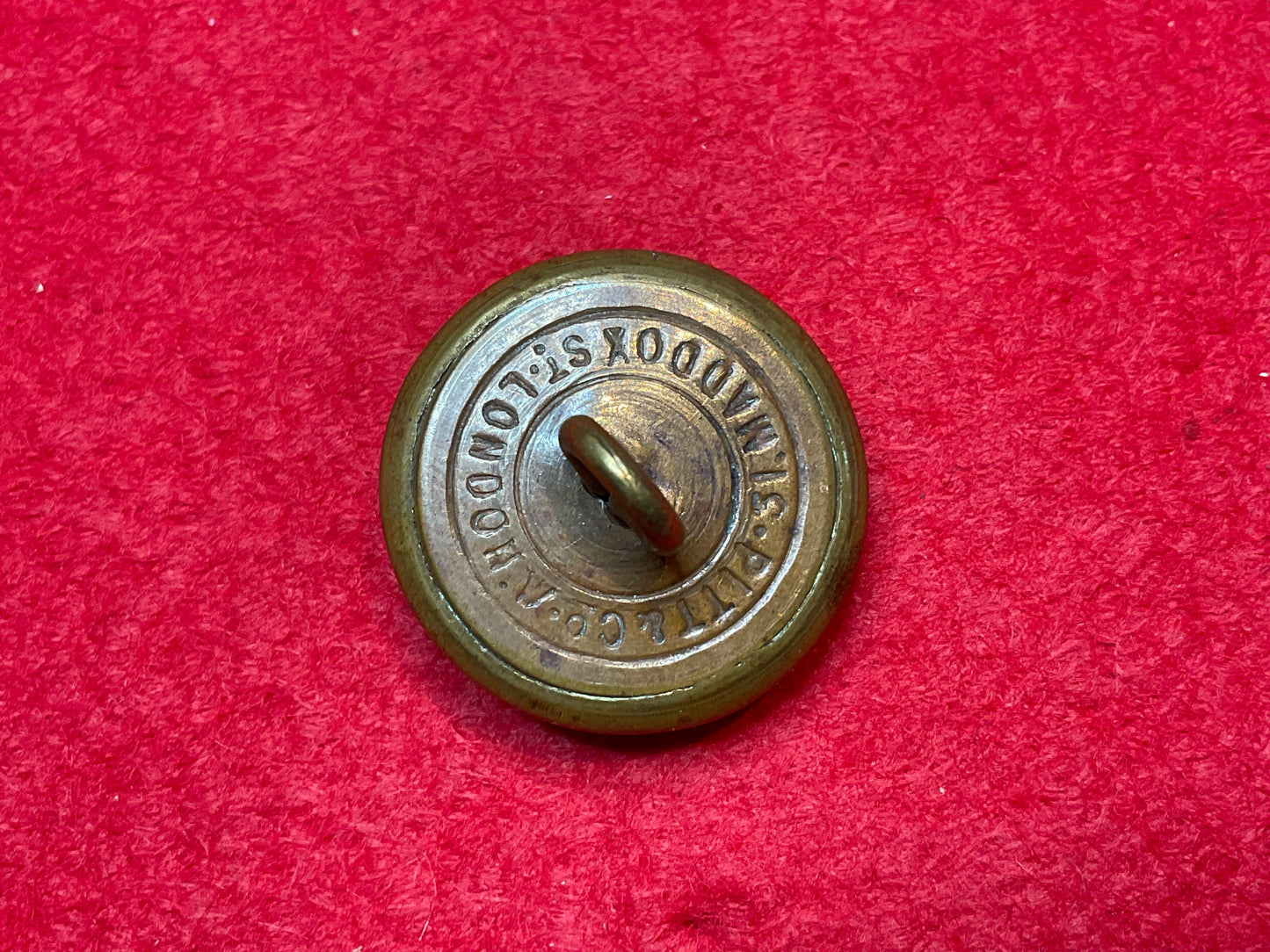 Prince of Wales's Leinster Regiment button 1881-1922.
