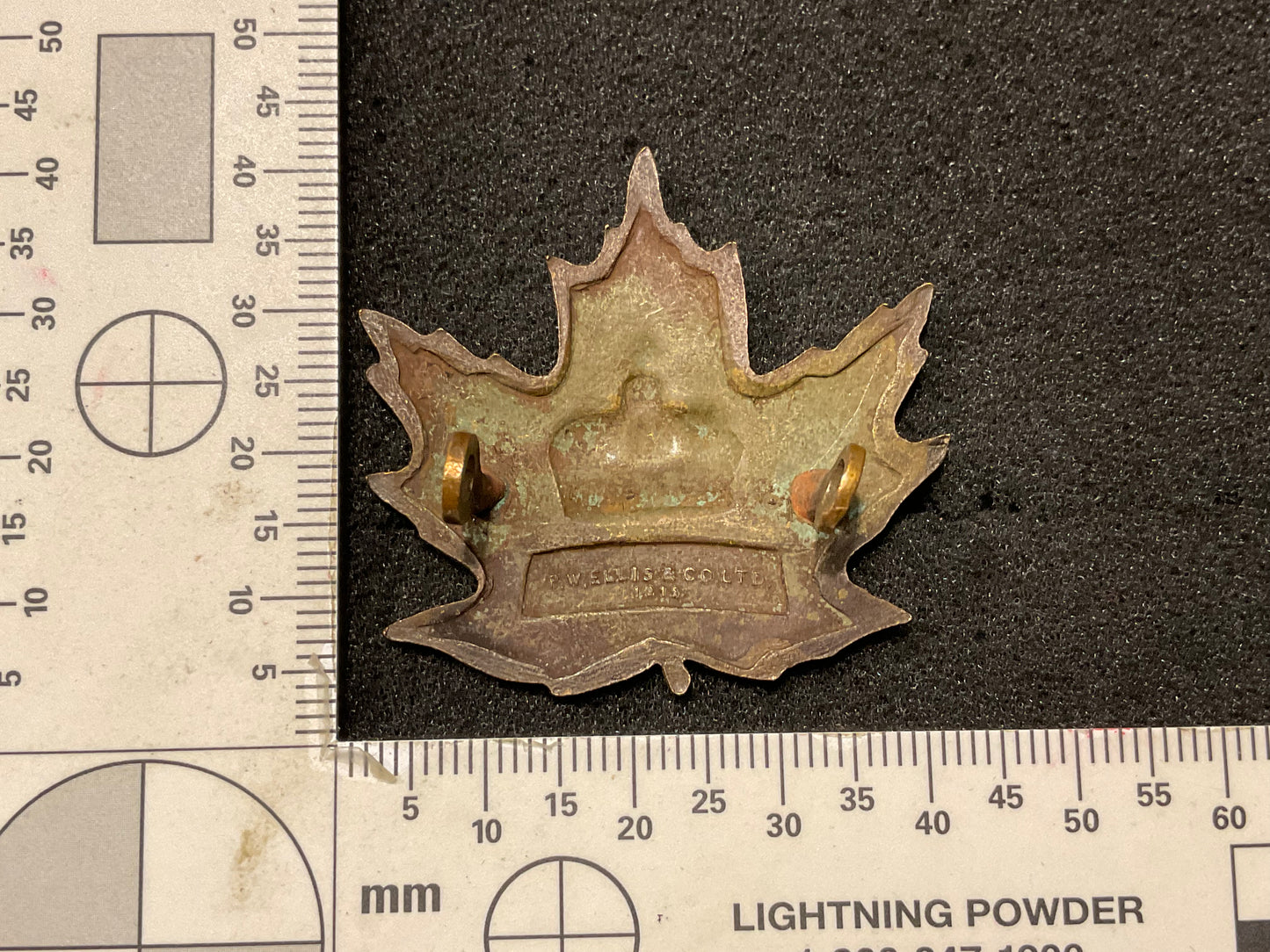 WW1 Canadian Toronto Home Guard cap badge