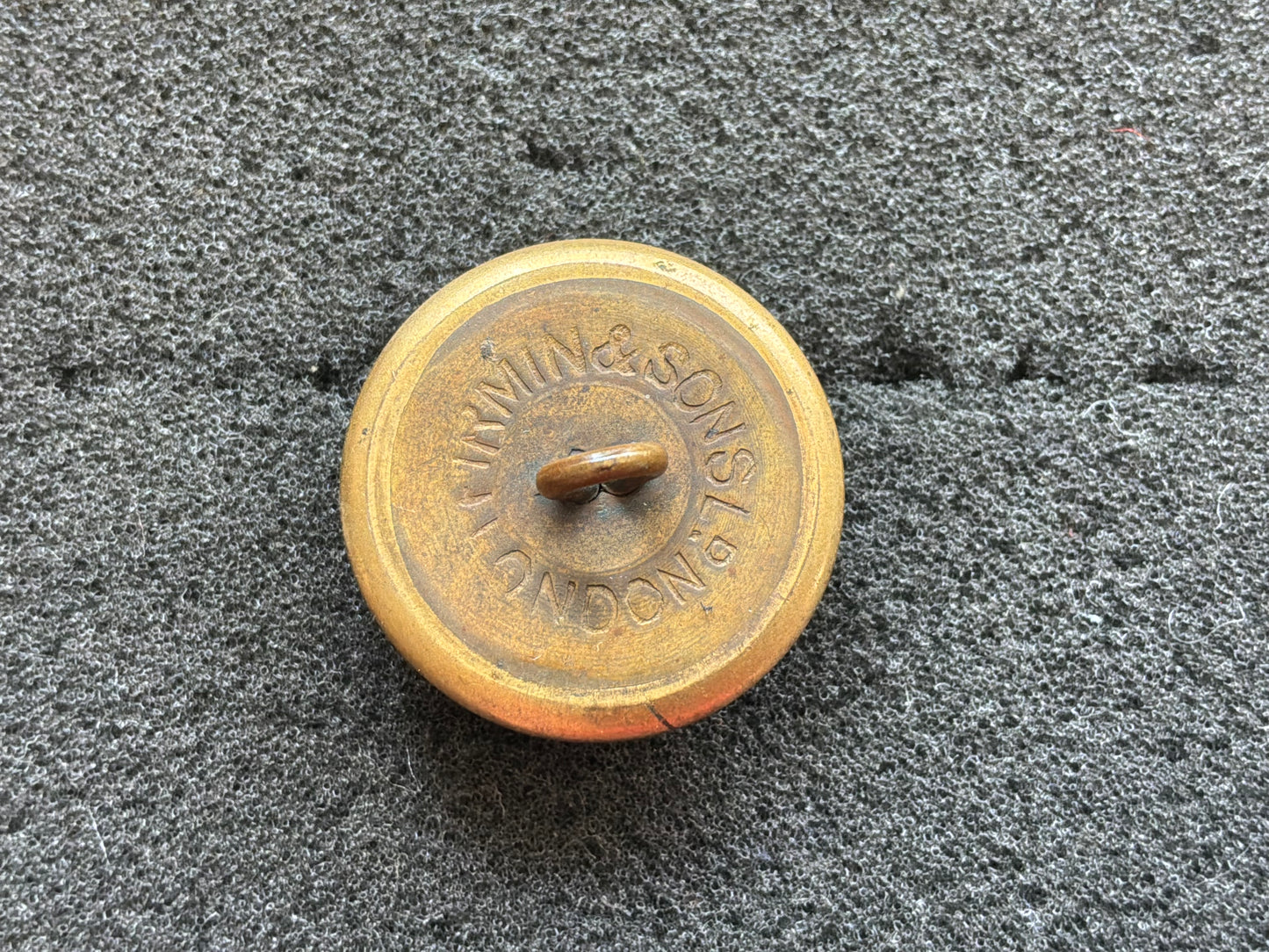 The Royal Scots Regiment of Foot 1860-1881 officers button.