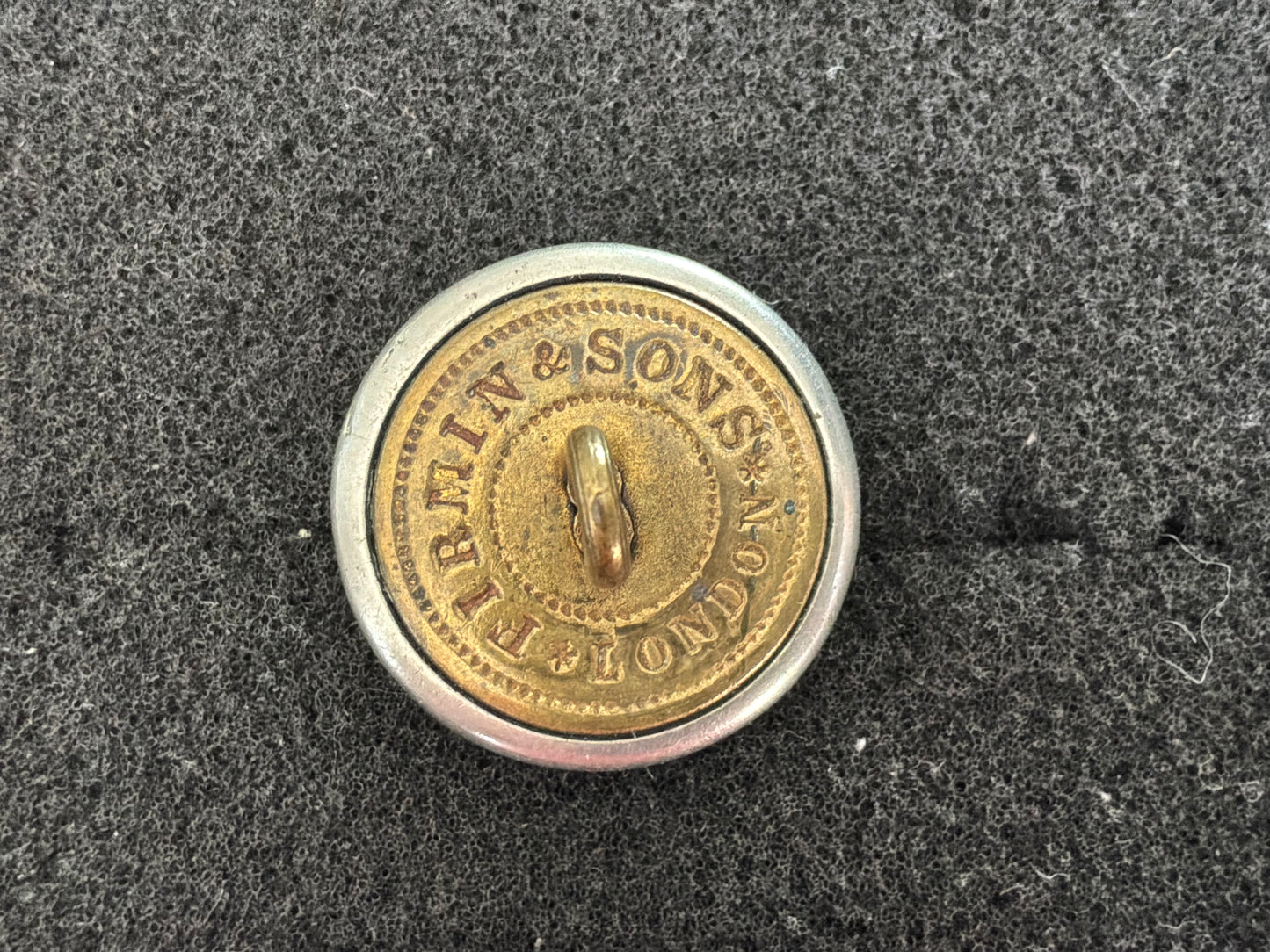 QVC 3rd West York Light Infantry Militia officer’s button