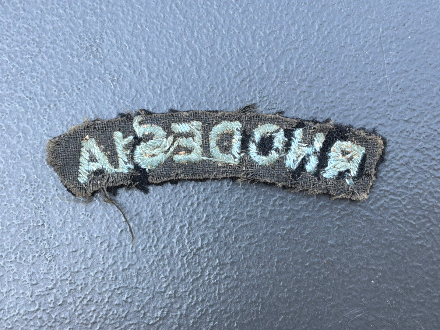 WW2 RAF RHODESIA Nationality cloth shoulder title.