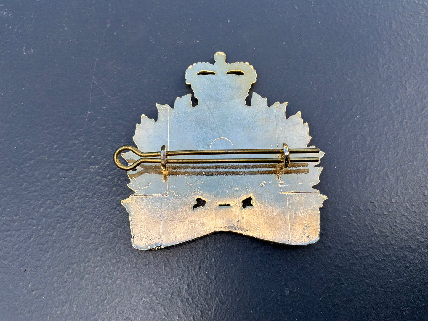 RCMP Transport branch cap badge.