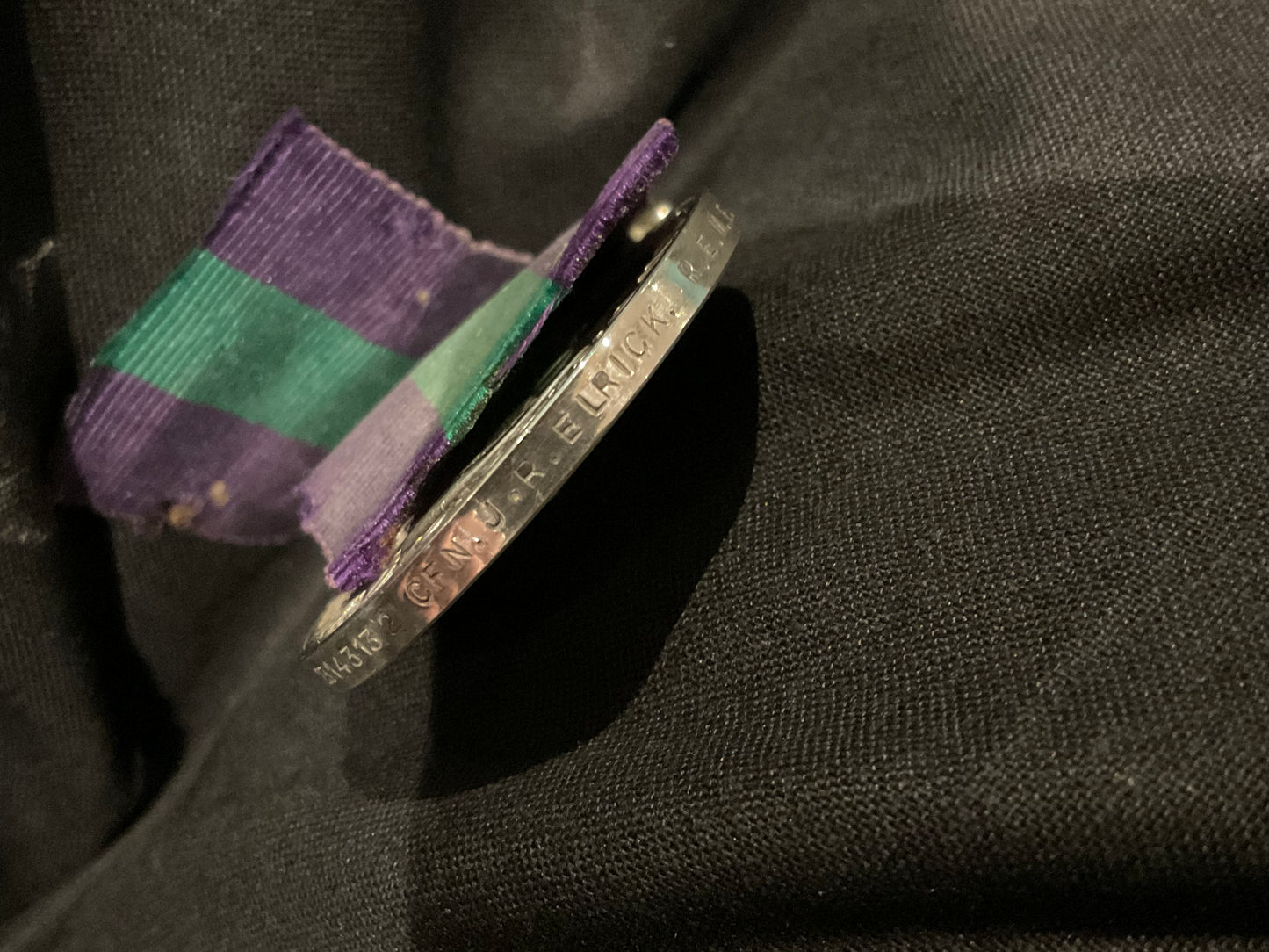 G.S Medal with MALAYA Bar ERII version to J.R.ELRICK R.E.M.E