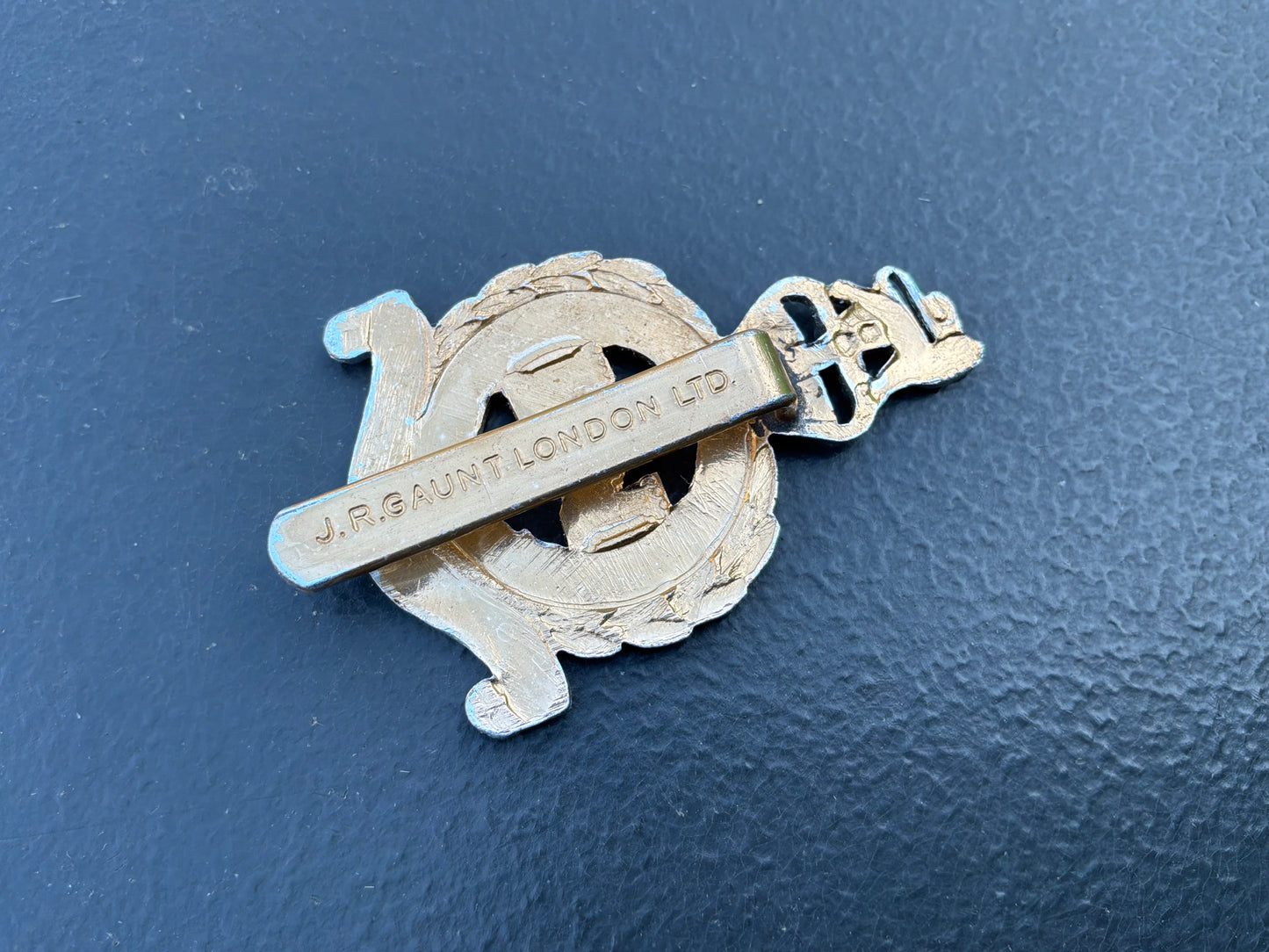 The Devonshire Territorials
- Gold And Silver Anodised Cap
Badge