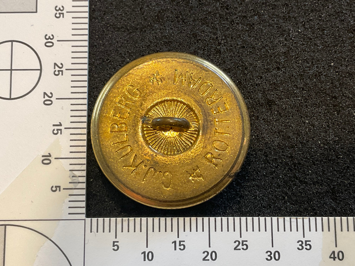 Dutch shipping Line company Rotterdamsche Lloyd large button.
